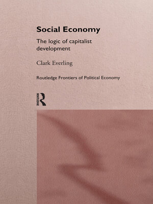 cover image of Social Economy